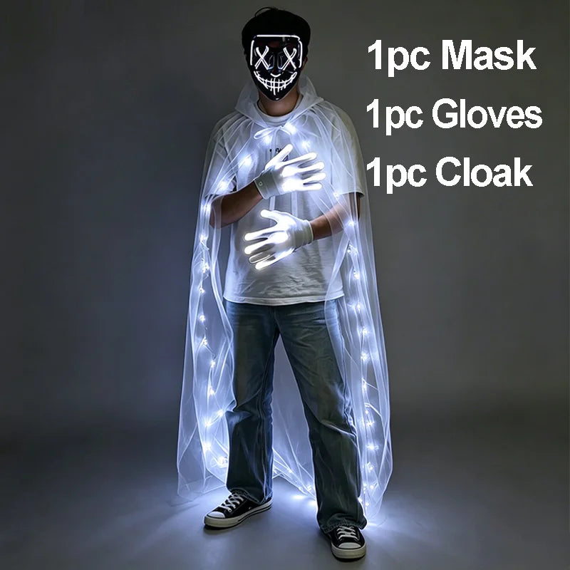 Wireless LED Purge Mask Halloween