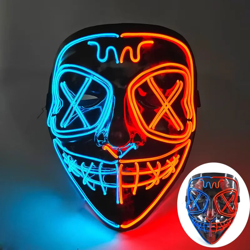 Wireless LED Purge Mask Halloween