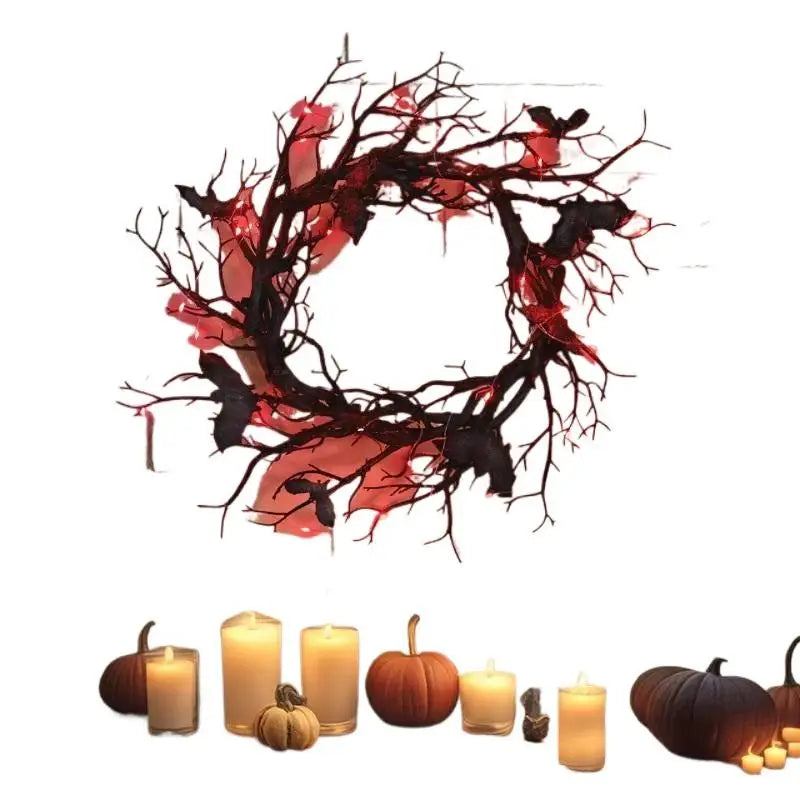 Halloween Spooky Wreath