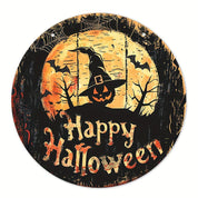 Halloween Wooden Wreath