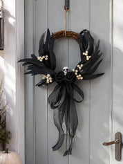 Halloween Rattan Wreath