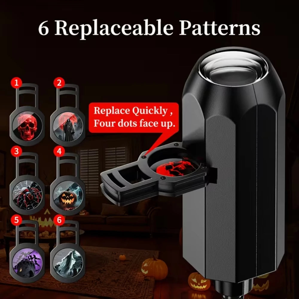 Halloween Projector Light 6 Patterns