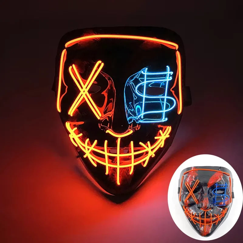 Wireless LED Purge Mask Halloween