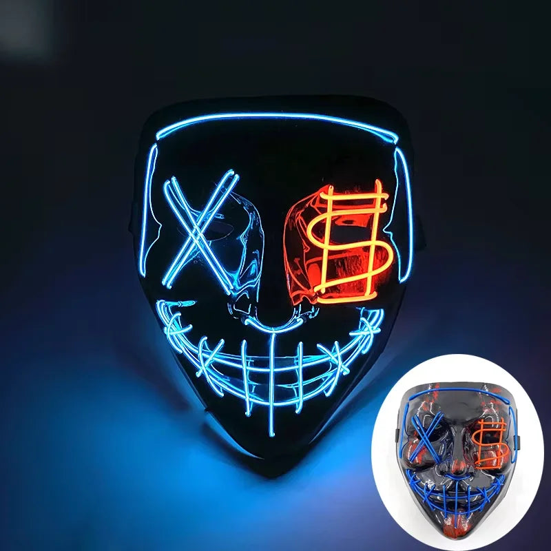 Wireless LED Purge Mask Halloween