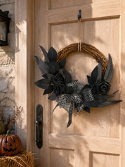 Halloween Rattan Wreath