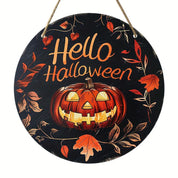 Halloween Wooden Wreath