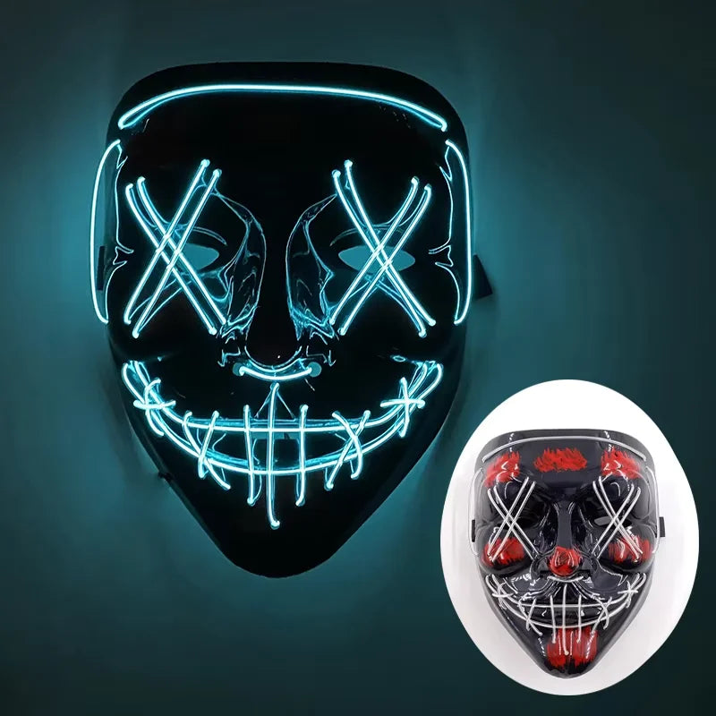 Wireless LED Purge Mask Halloween