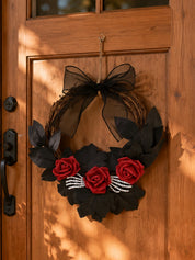 Halloween Rattan Wreath