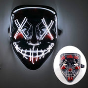 Multi Style Glowing LED Purge Mask