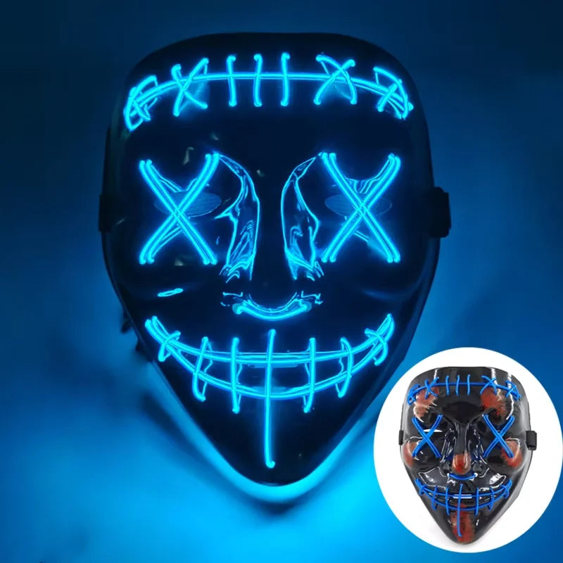 Wireless LED Purge Mask Halloween