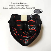 Wireless LED Purge Mask Halloween