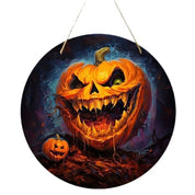 Halloween Wooden Wreath