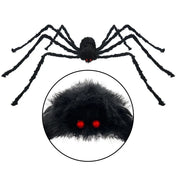 Halloween Giant Black Spider Decoration