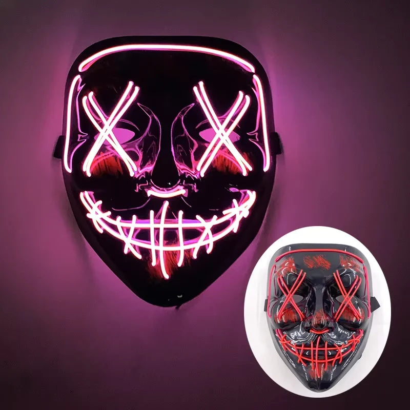 Wireless LED Purge Mask Halloween