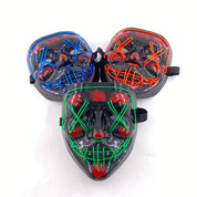 Multi Style Glowing LED Purge Mask