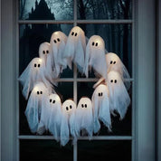 Halloween Ghost Wreath