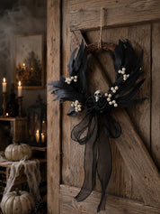 Halloween Rattan Wreath