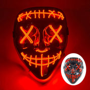 Multi Style Glowing LED Purge Mask