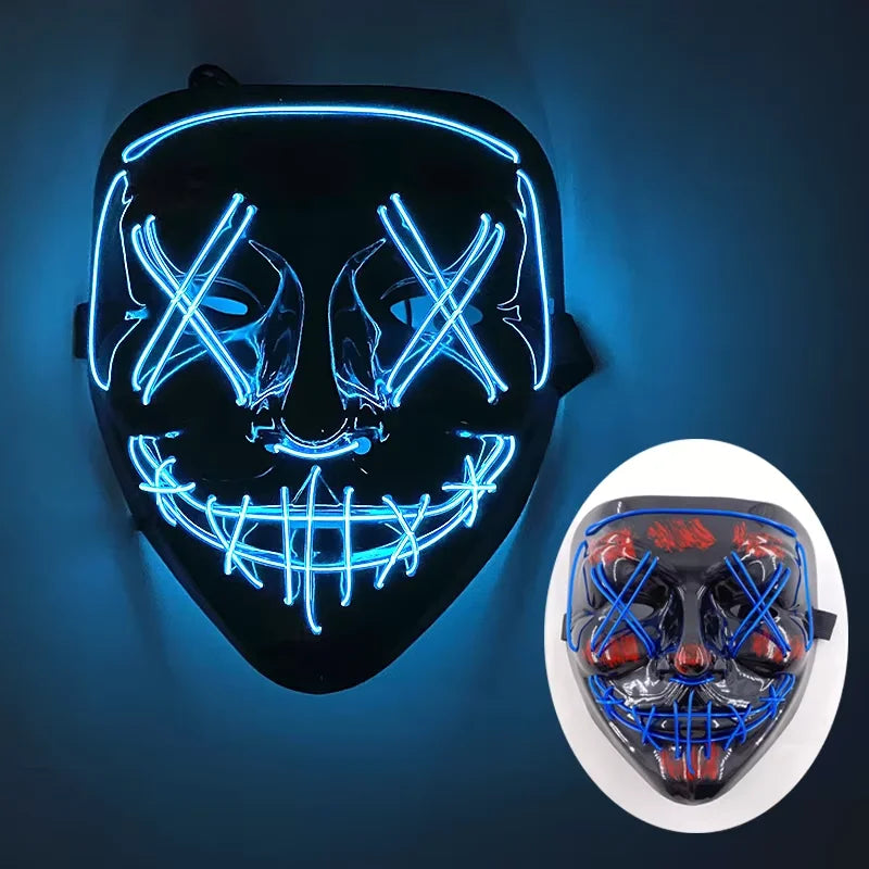 Wireless LED Purge Mask Halloween