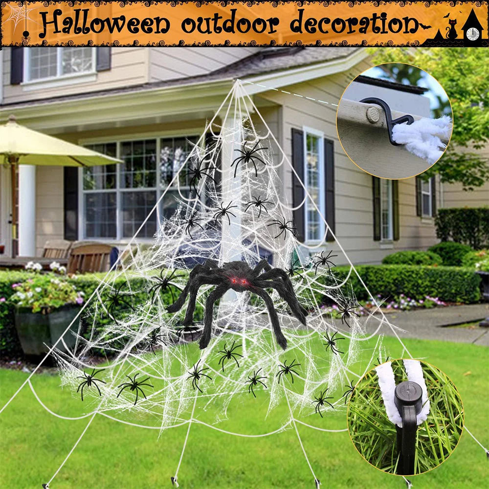 Halloween Spider Web