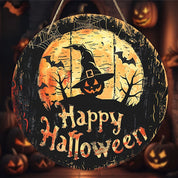 Halloween Wooden Wreath