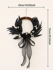 Halloween Rattan Wreath