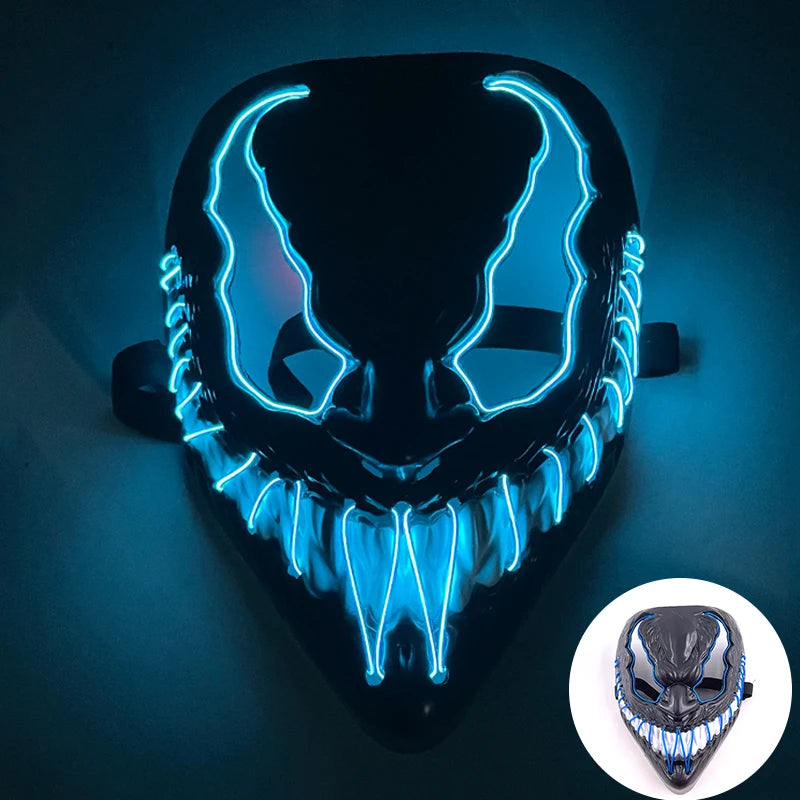 Wireless LED Purge Mask Halloween