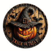 Halloween Wooden Wreath
