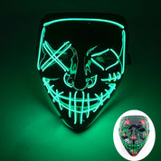 Multi Style Glowing LED Purge Mask