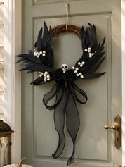 Halloween Rattan Wreath