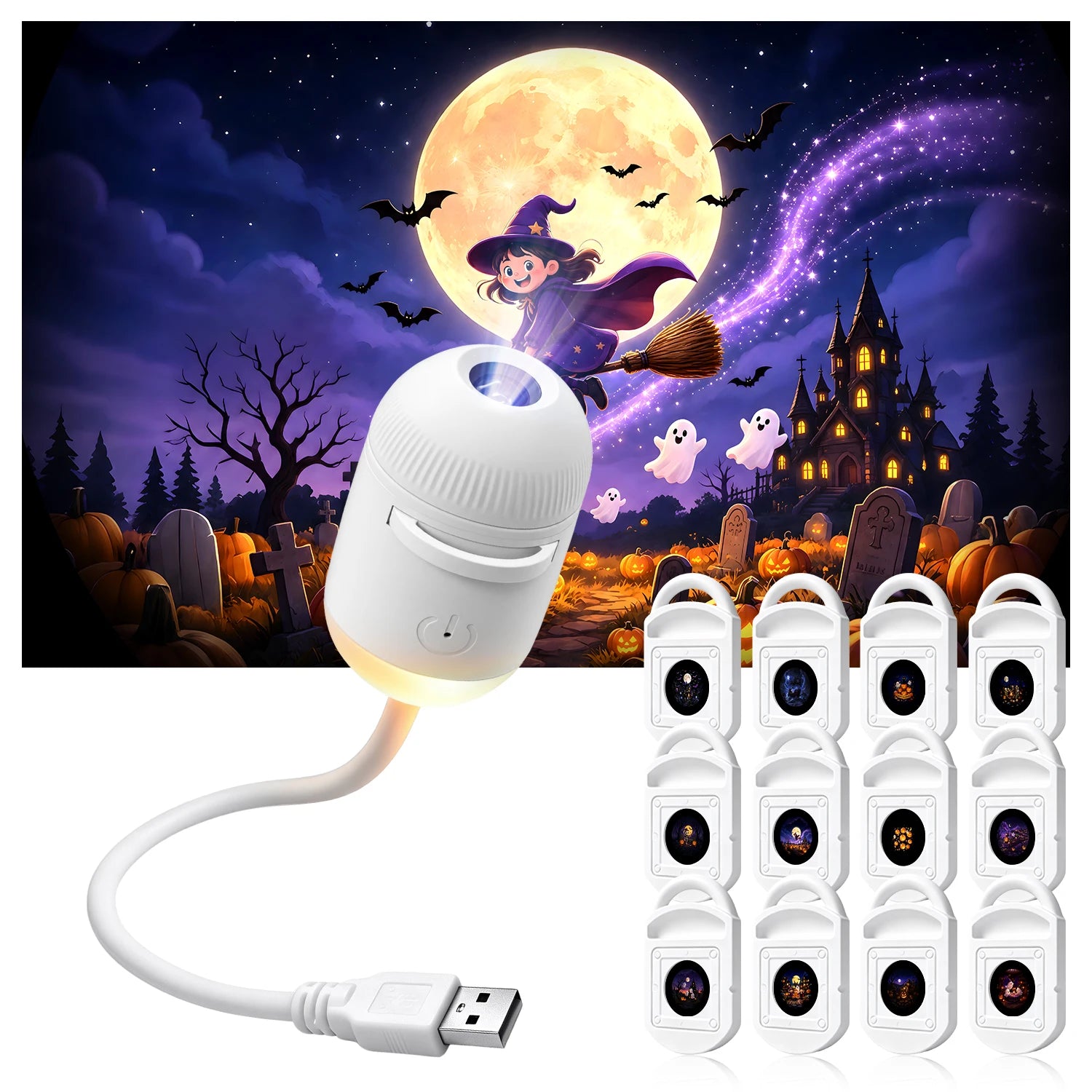 Halloween Projector Lights for Night Lamp