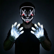 Multi Style Glowing LED Purge Mask