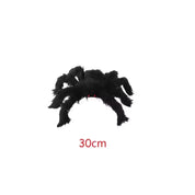Giant Black Plush Spider Decoration