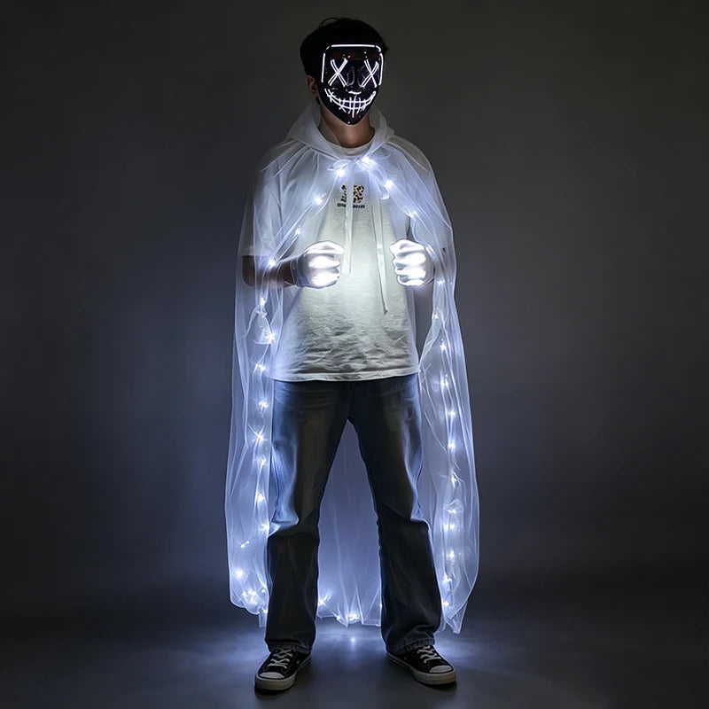 Wireless LED Purge Mask Halloween