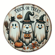 Halloween Wooden Wreath