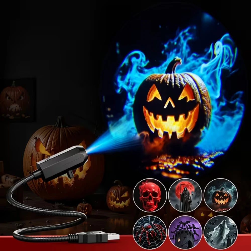 Halloween Projector Light 6 Patterns