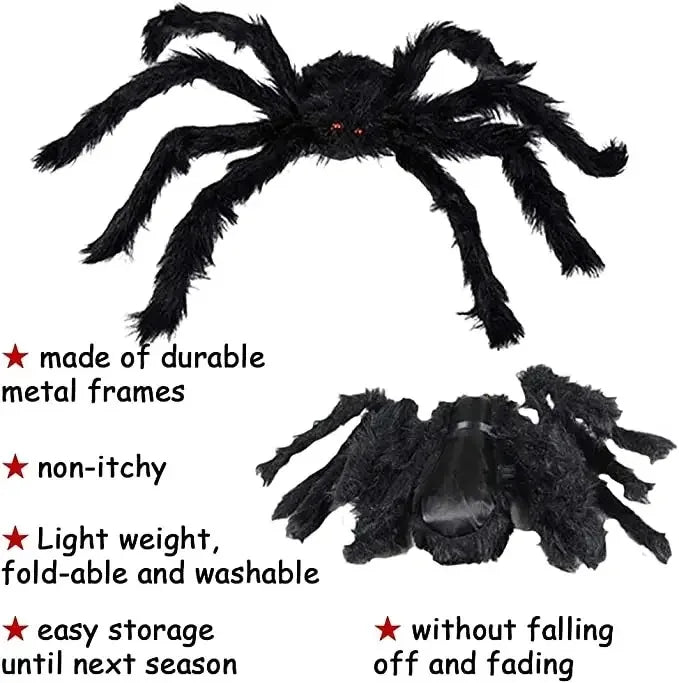 Giant Halloween Spider Indoor & Outdoor Yard