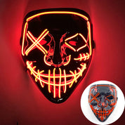 Multi Style Glowing LED Purge Mask