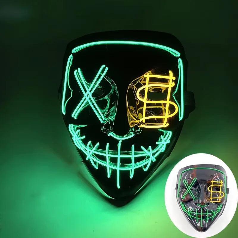 Wireless LED Purge Mask Halloween