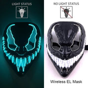 Wireless Neon LED Purge Mask Glow