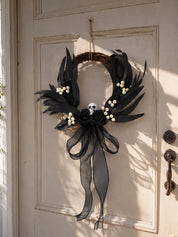 Halloween Rattan Wreath