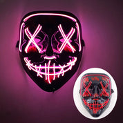 Multi Style Glowing LED Purge Mask