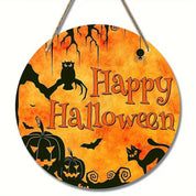 Halloween Wooden Wreath