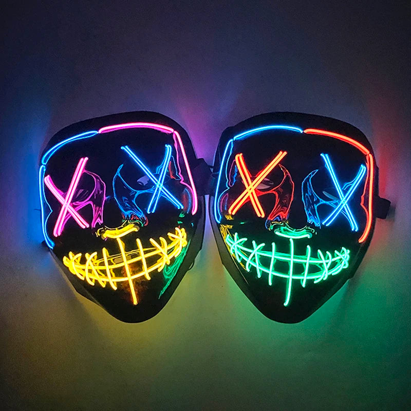 Wireless LED Purge Mask Halloween