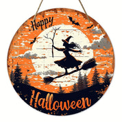Halloween Wooden Wreath