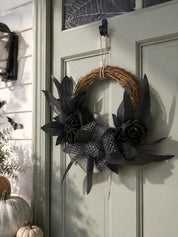 Halloween Rattan Wreath