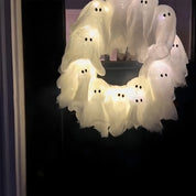 Halloween Ghost Wreath