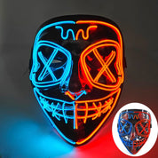 Multi Style Glowing LED Purge Mask