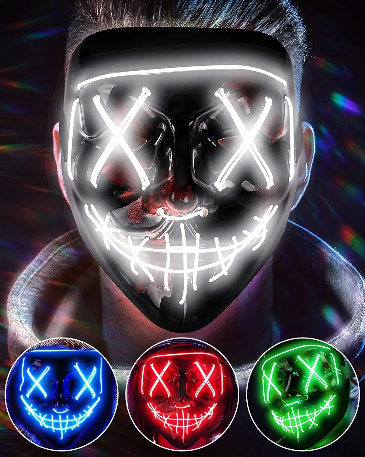 LED Luminous Purge Mask