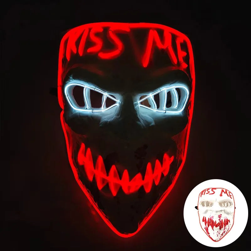 Wireless LED Purge Mask Halloween